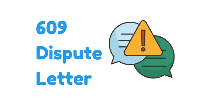 609 Dispute Letter