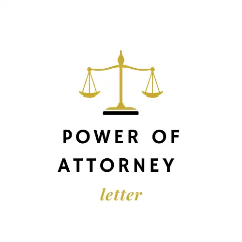 Power of Attorney letter